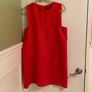 Zara Linen Blend Sleeveless Dress
